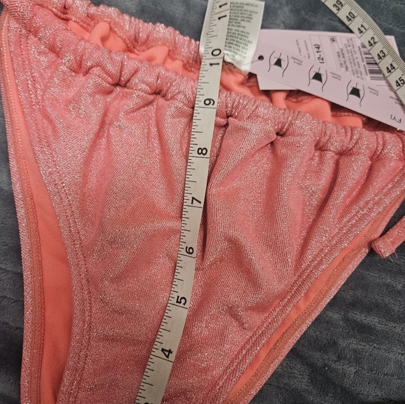 NWT! Wild Fable Shimmery Pink Bikini Bottom! - Picture 6 of 6